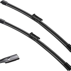 2 Factory Wiper Blades Replacement For Audi A4 S4 Q5 SQ5 Q3 A5 S5 RS5 2009-2020 Original Equipment Windshield Wiper Blade Set - 24"/20" (Set of 2)