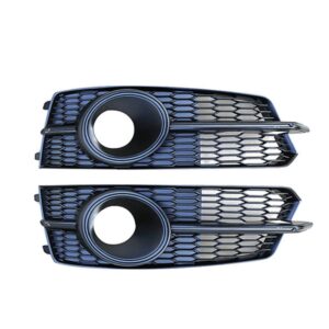 2016-2018 AUDI RS6 STYLE FOG LIGHT GRILLES | C7.5 A6/S6 FRONT GRILLE UPGRADE