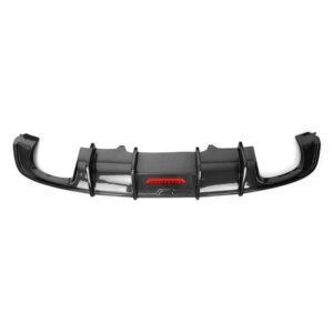 2017-2020 Audi A4/S4 Carbon Fiber Aggressive KB Style Diffuser with LED Brake Light | B9 A4/S4