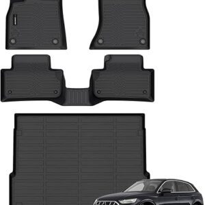 2024-2018 Audi Q5 SQ5 All Weather Floor Mats Cargo Mat Fit for sale