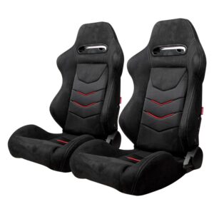 Cipher Auto® - CPA1075 Series Reclining Steel Tubular Frame Racing Seats