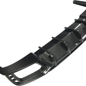 Dry Carbon Fiber Rear Diffuser Bumper Quality Auto Parts Protector Splitters Spoiler Lip Compatible for Audi S4