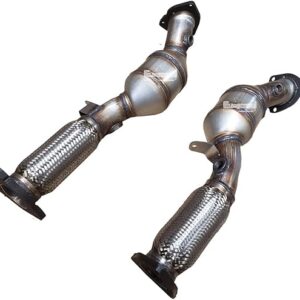 Excel Exhaust Catalytic Converters - Front Left & Right Direct Fit Catalytic Converter Replacement for Audi Q7 2007 2008 2009 2010, 4.2L - EPA...