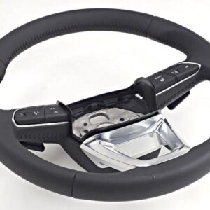 Genuine AUDI Q5 Sports Steering Wheel Leather Heatable Black 80A419091BEMJM