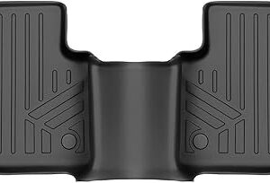 MAXLINER Floor Mats 2nd Row Liner Black for 2017-2022 Audi Q7 - All Models