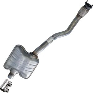 Northeastern Exhaust - Stainless Steel Direct fit Flex Resonator Pipe compatible with 2009-2013 Audi A4, A4 Quattro, 2010-2011 Audi A5, A5 Quattro...