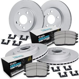 R1 Concepts Euro Ceramic Front Rear Brake Kit