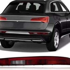 Rear Bumper Brake Tail Light Kit Compatible with Audi Q5 SUV 2018-2023 Right Passenger Side Lower Rear Tail Fog Lamp Replace (Right passenger side)
