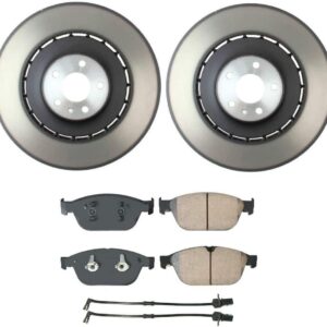 A8 Quattro Front Disc Rotors Pads Brake Kit Replacement