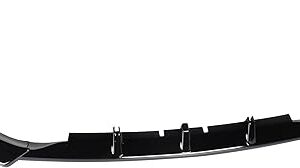 SCITOO Glossy Black Front Bumper Lip STP-Style Fits for 2008-2012 for Audi A5 Quattro 2010-2012 for Audi A5 ABS Front Lip Spoiler