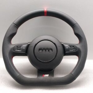 STEERING WHEEL AUDI A5 A3 8P A8 D3 Q7 A6 FLAT ALCANTARA S LINE Custom A4 B6 B7
