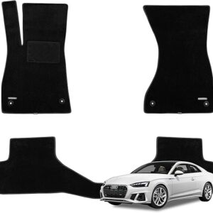 Carpet Floor Mats for 2018-2024 Audi A5 Sportback, S5 Sportback, RS5 Sportback (F5), Premium All Weather Anti-Slip Waterproof...